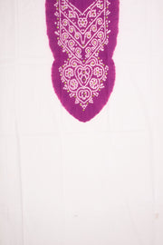 Violet Bandhani Mirror Work 3 Piece Salwar Suit Material  10075473