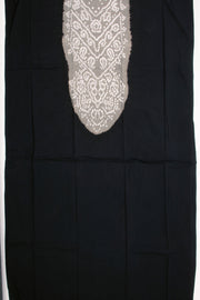 Grey Bandhani Mukaish Embroidery 3 Piece Salwar Suit Material 10075474