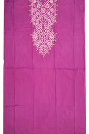 Pink Bandhani Mirror Work 3 - Piece Salwar Suit Material 10075478