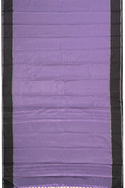 Kanjivaram Vegan Viscose Silk Saree Purple Color Block Design 10075558