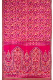 Pink Kashmiri Printed Silk Saree 10076934
