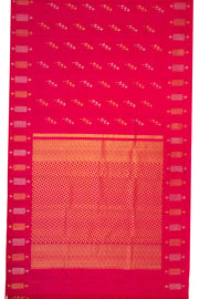 Magenta Pink Gadwal Kuttu Silk Saree 10077059