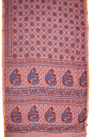 Pink Handcrafted Sungudi Cotton Saree 10077136