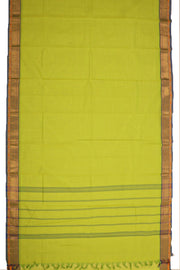 Green Handloom Chettinad Cotton Saree 10077342