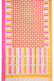 Multicolor Chanderi Printed Silk Cotton Saree 10077367