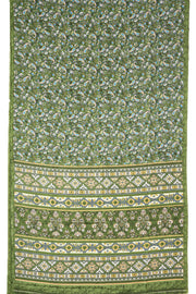 Green Kashmiri Printed Silk Saree 10077397