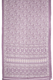 Lavender Kashmiri Printed Silk Saree 10077398