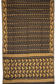 Black Handloom Jamdani Cotton Saree 10077547