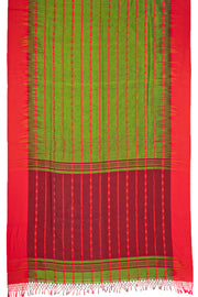 Green Bengal Handwoven Cotton Saree 10077686