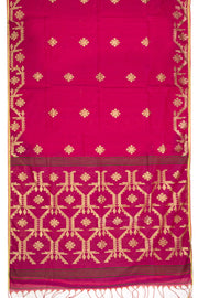 Pink Bengal Handwoven Cotton Saree  10077691