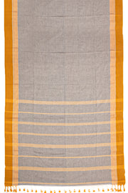 Grey Bengal Handwoven Cotton Saree 10077700