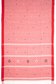 Pink Bengal Handwoven Cotton Saree 10077704