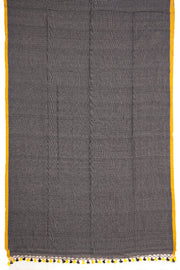 Black Bengal Handwoven Cotton Saree  10077709