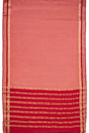 Soft Pink Mysore Semi Crepe Silk Saree 10077799