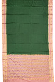 Green Mysore Semi Crepe Silk Saree 10077802