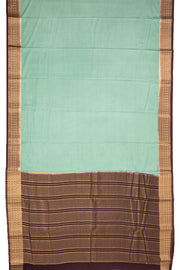Mint Green Mysore Semi Crepe Silk Saree 10077812