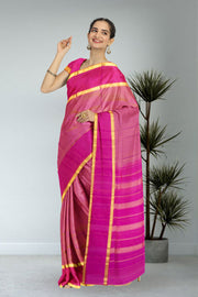 Violet Kanjivaram Pure Silk Saree 10076109