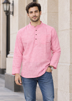 Mid Length Kurtas For Men
