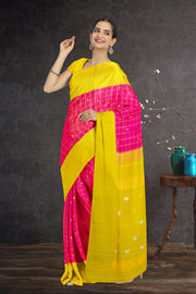 Pink Kanjivaram Pure Silk Saree 10076117