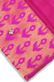 Magenta Handcrafted Banarasi Mobile Wallet 10069739