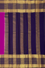 Purple Semi Mysore Crepe Silk Saree 10077822