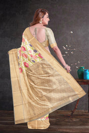 Multicolour Printed Kanjivaram Silk Saree 10075578