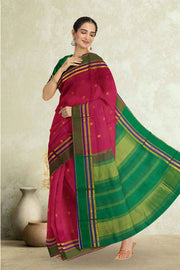 Red Kanjivaram Pure Silk Saree 10076071