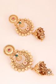 Gold Plated Jhumka Earring 