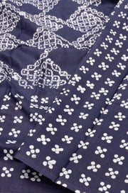 Navy Blue Sungudi Saree 10078031