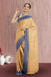 Yellow Art Silk Kanjivaram Saree With Checks Design 10076314