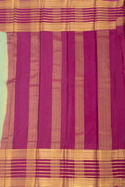 Pista Green Semi Mysore Crepe Silk Saree 10077826