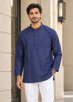Mid Length Kurtas For Men