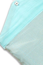 Blue Handcrafted Banarasi Mobile Wallet 10069717