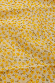 Yellow Chanderi Silk Cotton 2 Piece Salwar Suit Material 10077394