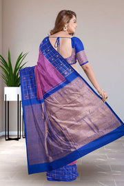 Purple Kanjivaram Silk Saree 10075625