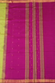 Green Kanjivaram Silk Cotton Saree 10077971