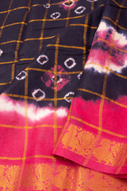 Violet Sungudi Cotton Saree 10078023