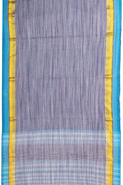 Blue Dhaniakhali Cotton Saree without blouse 10073026