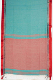 Blue Shantipur Tant Bengal Cotton Saree 10074966