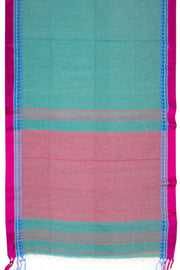 Green Shantipur Tant Bengal Cotton Saree 10074971