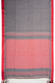 Grey Shantipur Tant Bengal Cotton Saree 10074977