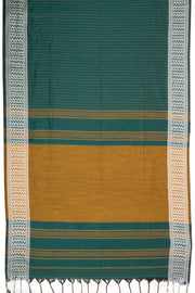 Green Shantipur Tant Bengal Cotton Saree 10074986