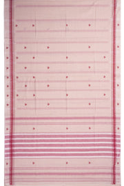 Grey Dhaniakhali Cotton Saree Without Blouse 10075205