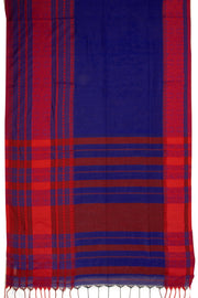 Blue Bengal Handwoven Cotton Saree 10075302
