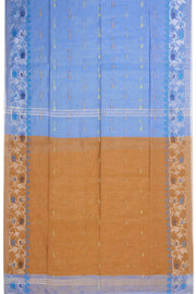 Blue Bengal Handwoven Cotton Saree 10075318