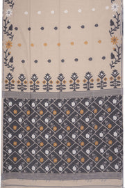 Brown Bengal Handwoven Cotton Saree 10075350