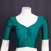 Aqua Green Kanjivaram Silk Blouse 10076649