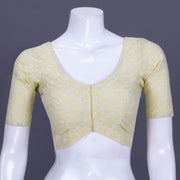 Yellow Banarasi Cotton Blouse