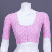 Pink Banarasi Cotton Blouse