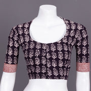Black Bagh Printed Cotton Blouse 10072448